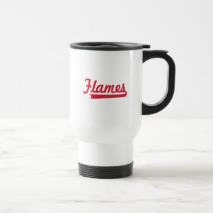 Illinois Chicago Flames Spirit Design Travel Mug
