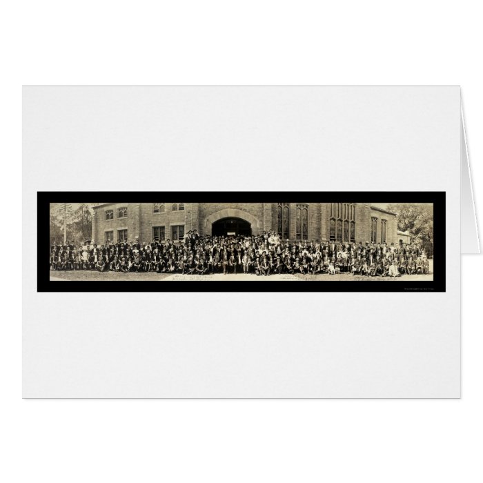 Illinois Church Conference Photo 1910 Card