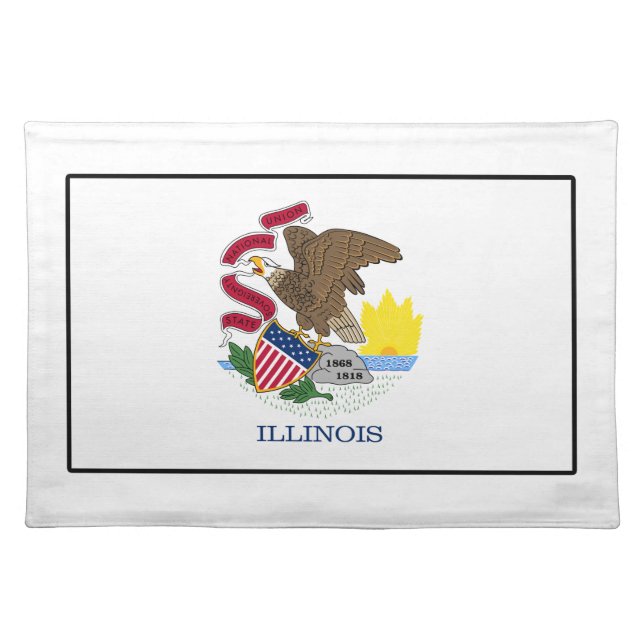 Illinois Cloth Placemat (Front)
