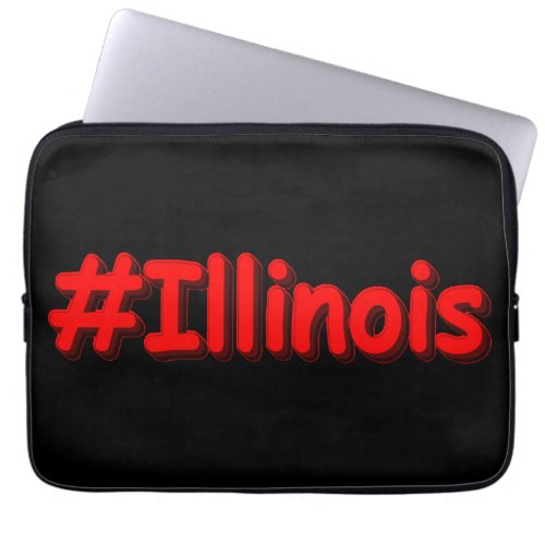 Illinois  Cute Design Buy Now Laptop Sleeve