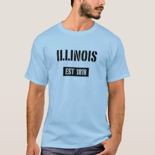 Illinois EST 1818 T-Shirt