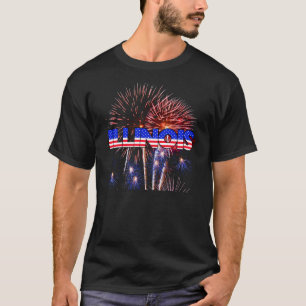 Illinois Fireworks T-Shirt