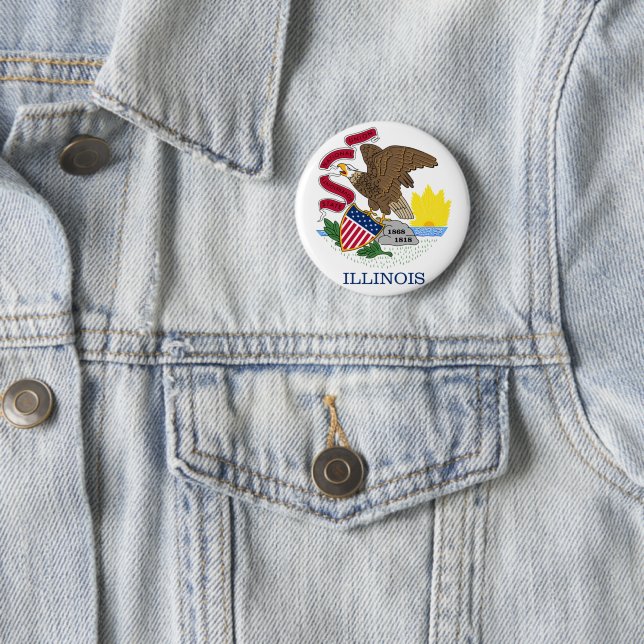 Illinois flag button (In Situ)