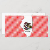 Illinois Flag Map (Front/Back)