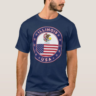 Illinois, Illinois t-shirt, T-Shirt