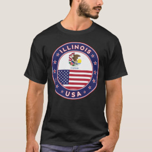 Illinois, Illinois t-shirt, T-Shirt