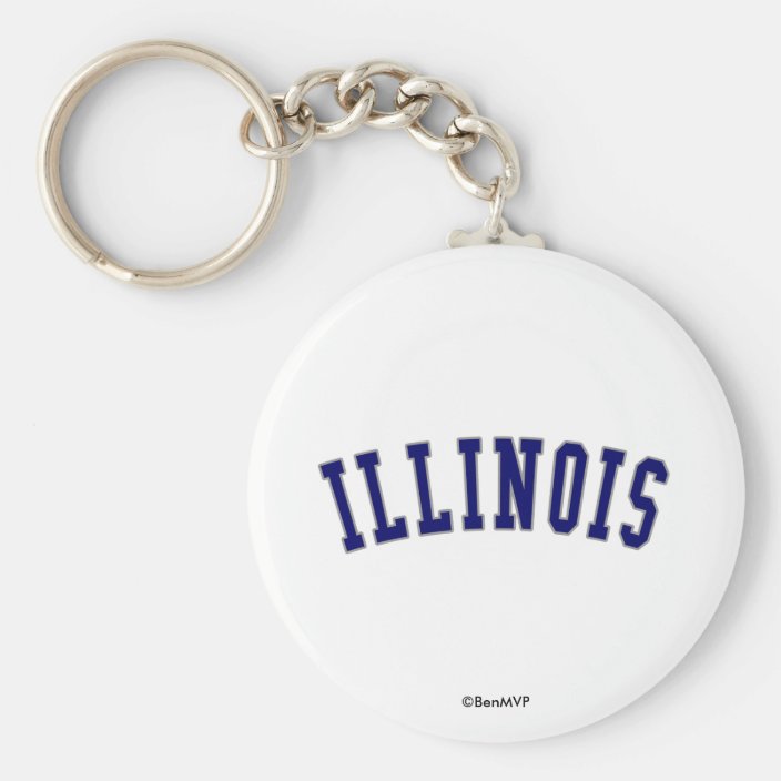 Illinois Key Chain