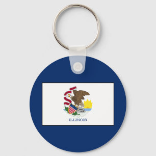 Illinois Keychain