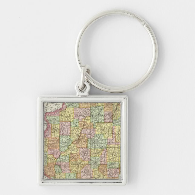 Illinois Keychain (Front)