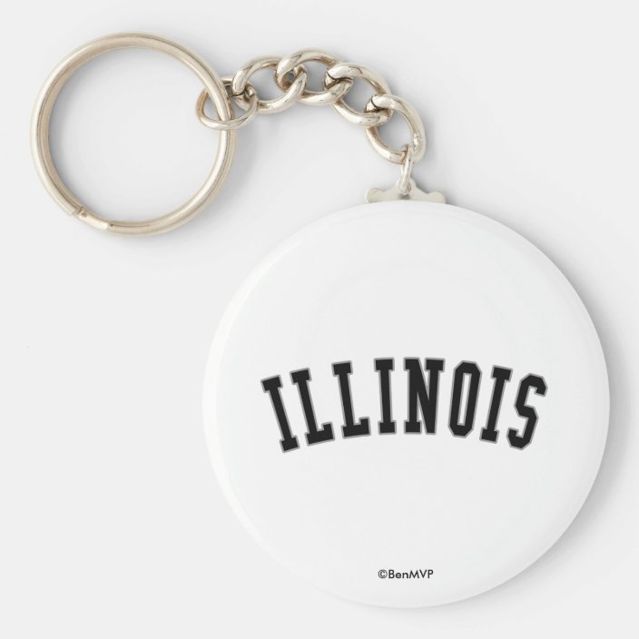 Illinois Keychain