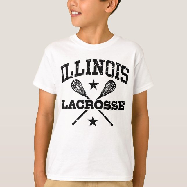 Illinois Lacrosse T-Shirt (Front)