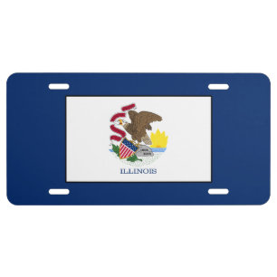 Illinois License Plate