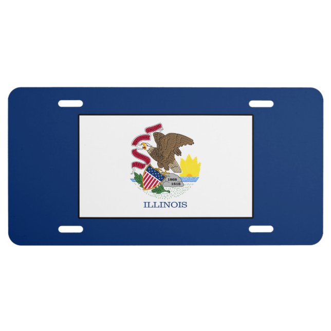 Illinois License Plate (Front)