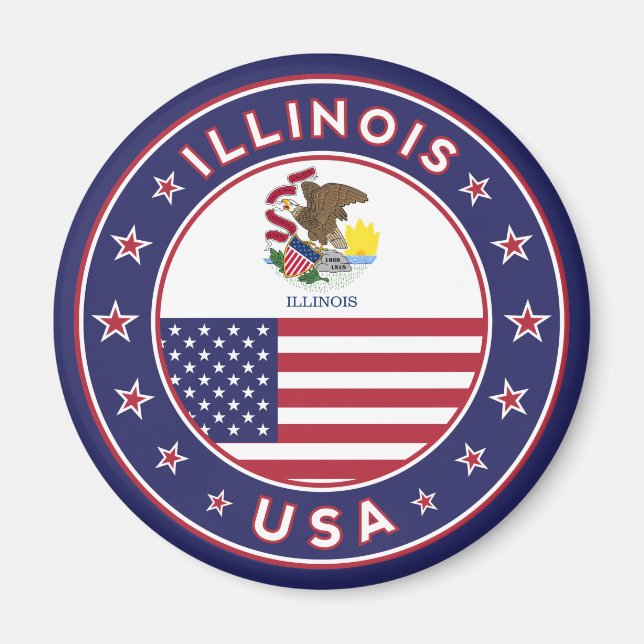 Illinois Magnet (Front)