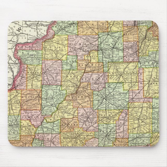 Illinois Mouse Pad (Front)