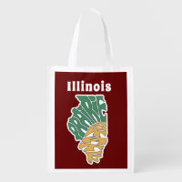 Illinois Nickname Word Art
