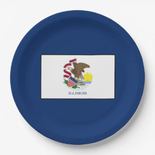 Illinois Paper Plates