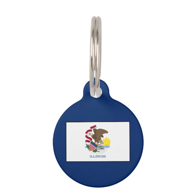 Illinois Pet ID Tag (Front)