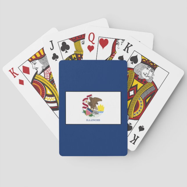 Illinois Poker Cards (Back)