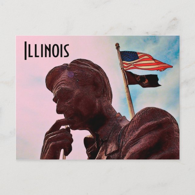 Illinois Postcard (Front)