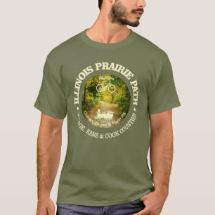 Illinois Prairie Path (cycling c) T-Shirt