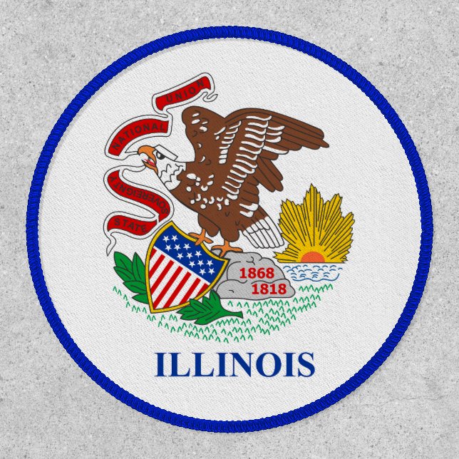 Illinois Pride  Patch (Front)