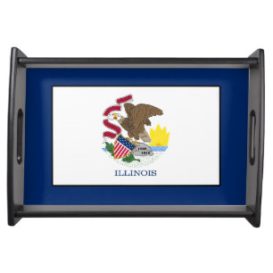 Illinois Serving Tray