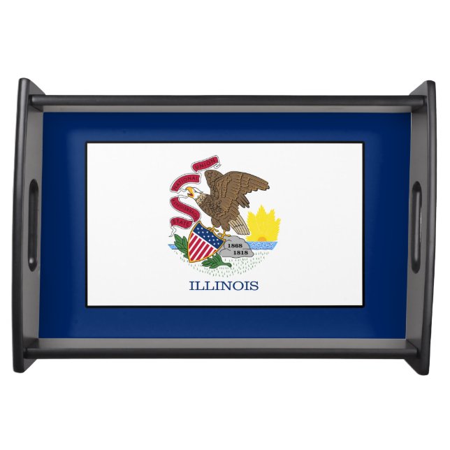 Illinois Serving Tray (Front)