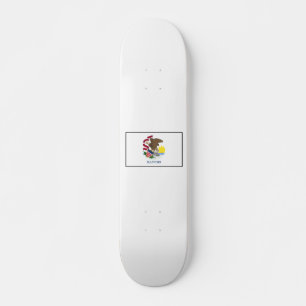 Illinois Skateboard Deck
