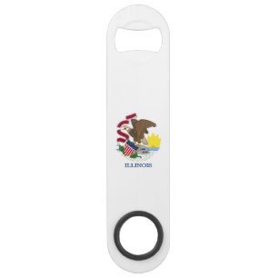 Illinois State Flag Bar Key
