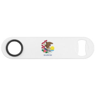 Illinois State Flag Design Bar Key