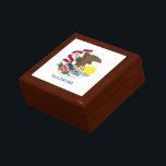 Illinois State Flag Gift Box<br><div class="desc">Patriotic Illinois state flag.</div>