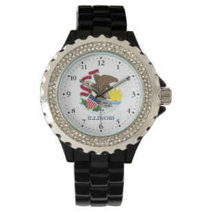 Illinois State Flag Watch
