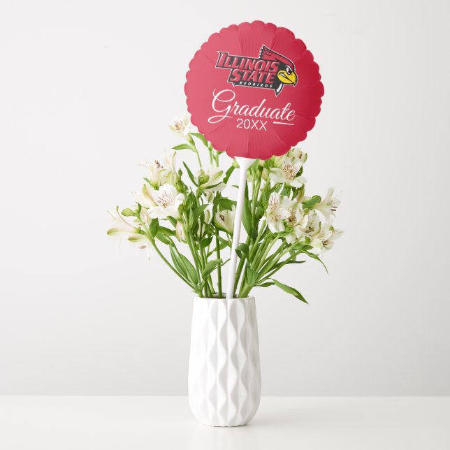Illinois State | Graduation Balloon (Vase)