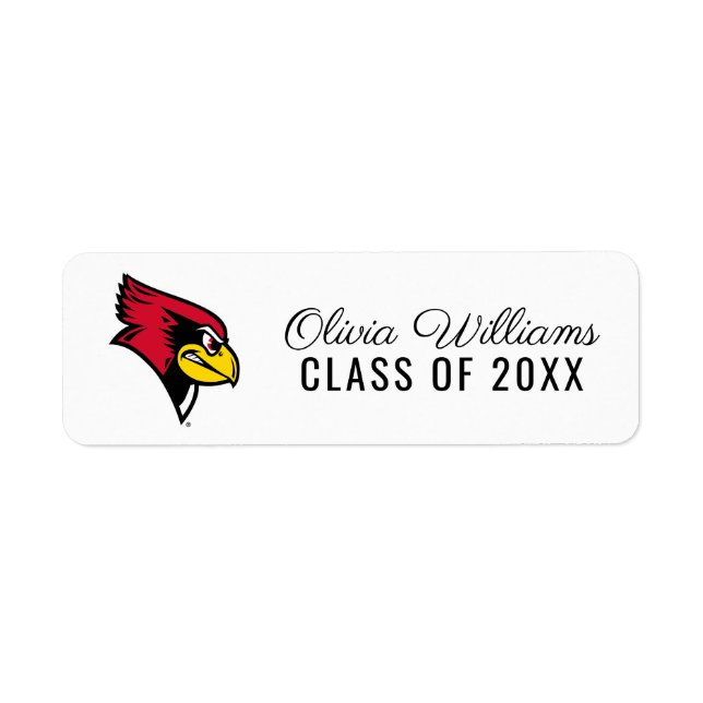 Illinois State | Graduation Label (Front)