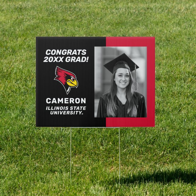 Illinois State | Graduation Sign (Insitu)