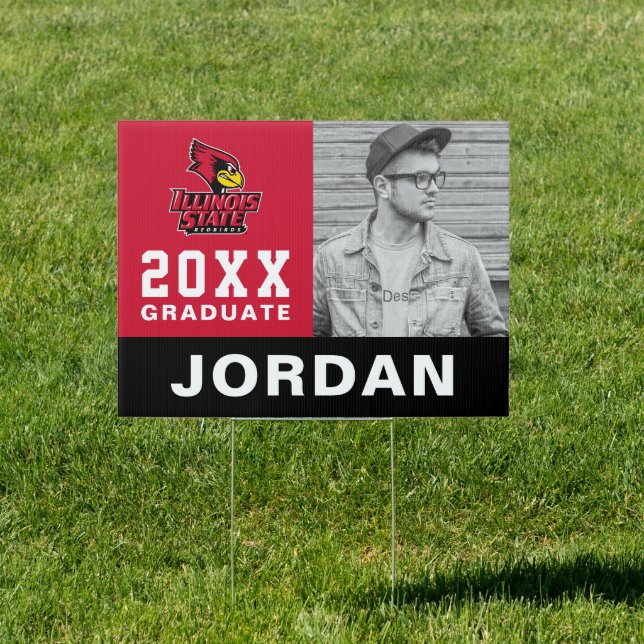 Illinois State | Graduation Sign (Insitu)
