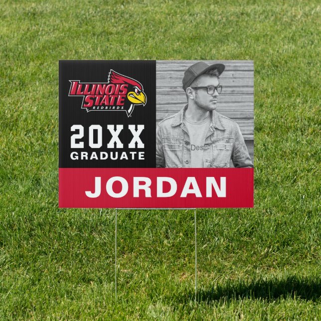 Illinois State | Graduation Sign (Insitu)