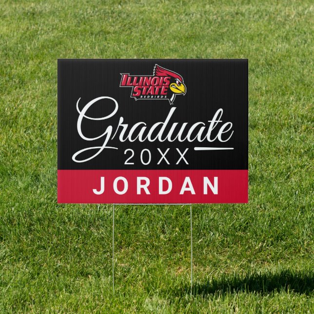 Illinois State | Graduation Sign (Insitu)
