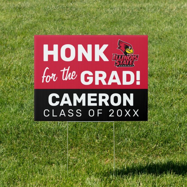 Illinois State | Graduation Sign (Insitu)