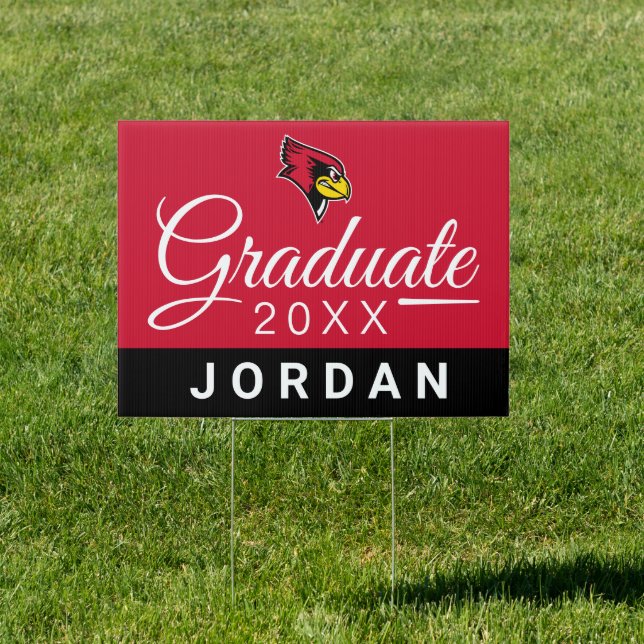 Illinois State | Graduation Sign (Insitu)