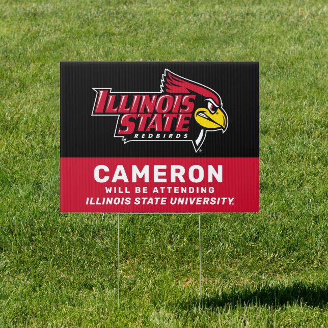 Illinois State | Graduation Sign (Insitu)