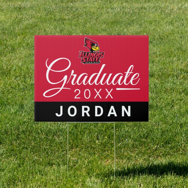 Illinois State | Graduation Sign (Insitu)