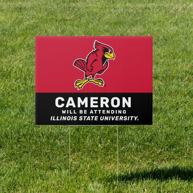 Illinois State | Graduation Sign (Insitu)