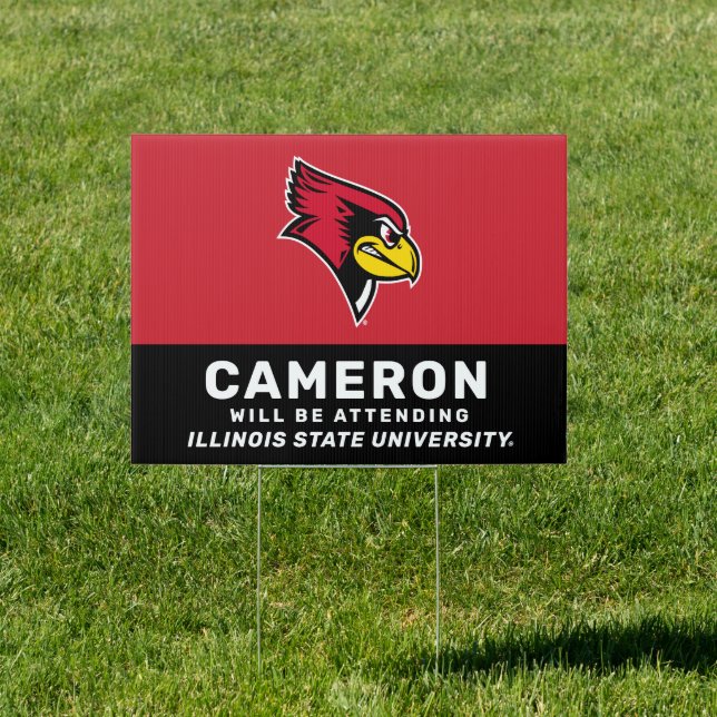 Illinois State | Graduation Sign (Insitu)