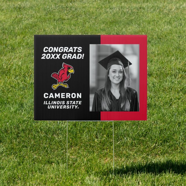Illinois State | Graduation Sign (Insitu)