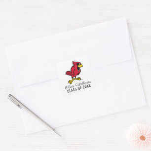 Illinois State Graduation Square Sticker