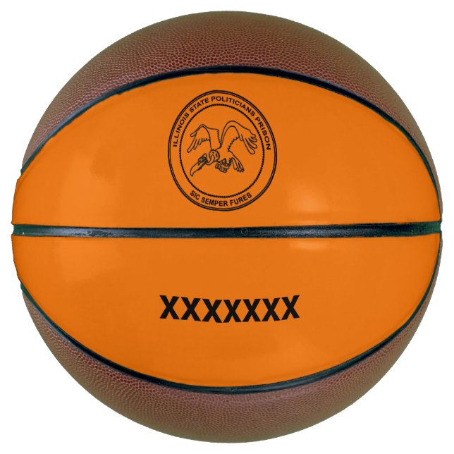 Illinois State Politicians Prison Basketball (Front)