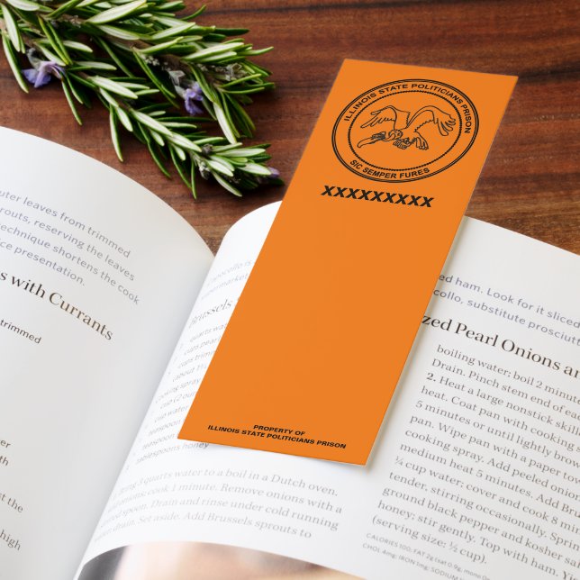 Illinois State Politicians Prison  Bookmarks (Book)
