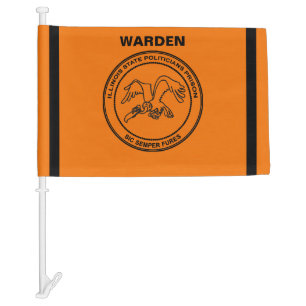 Illinois State Politicians Prison Car Flag